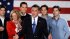 Romney takes narrow lead in symbolic first primary