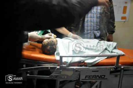 Child Killed By Israeli Shells 